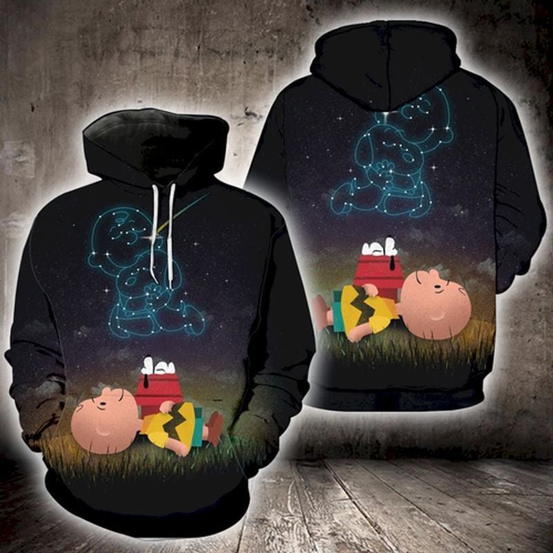 Snoopy New Full All Over Print 3d Hoodie 2