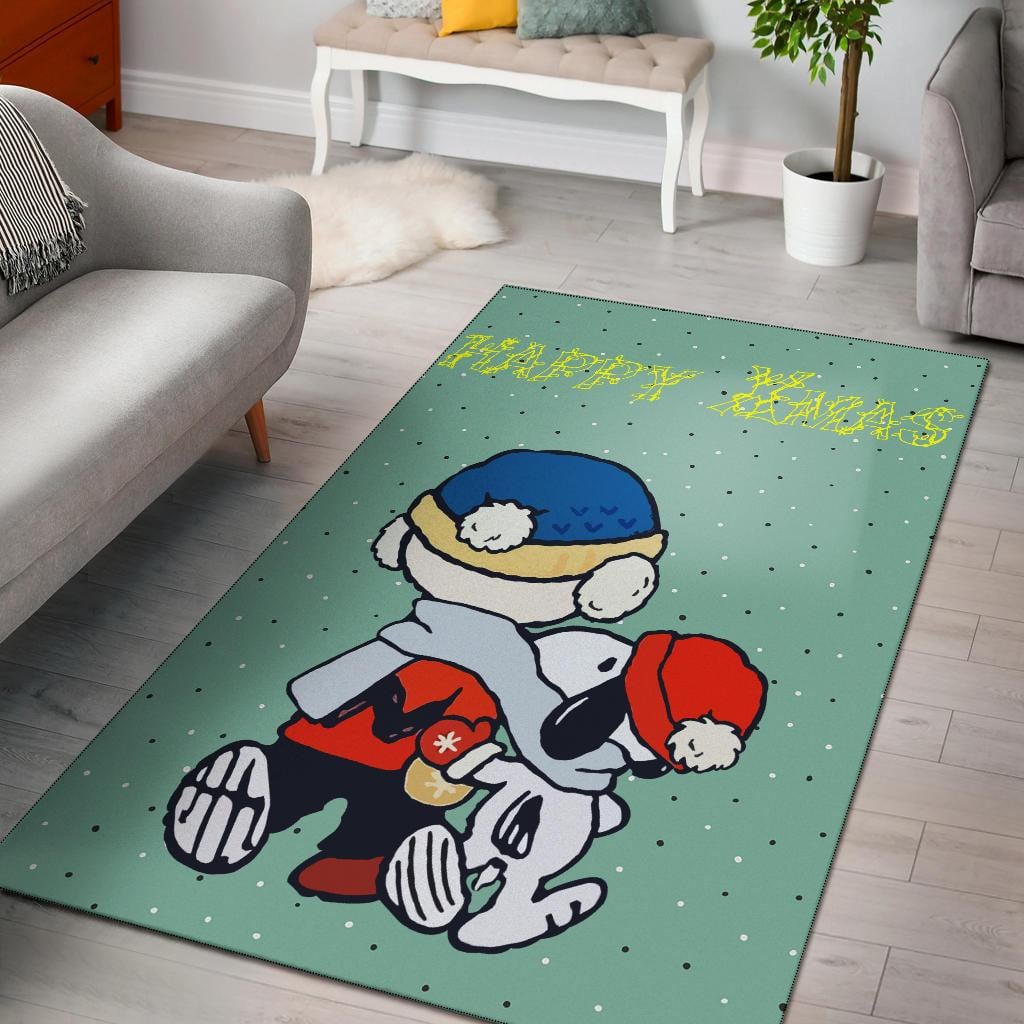 Snoopy Peanuts Rug 11, Gift For Fan Rug Home Decor Floor Decor