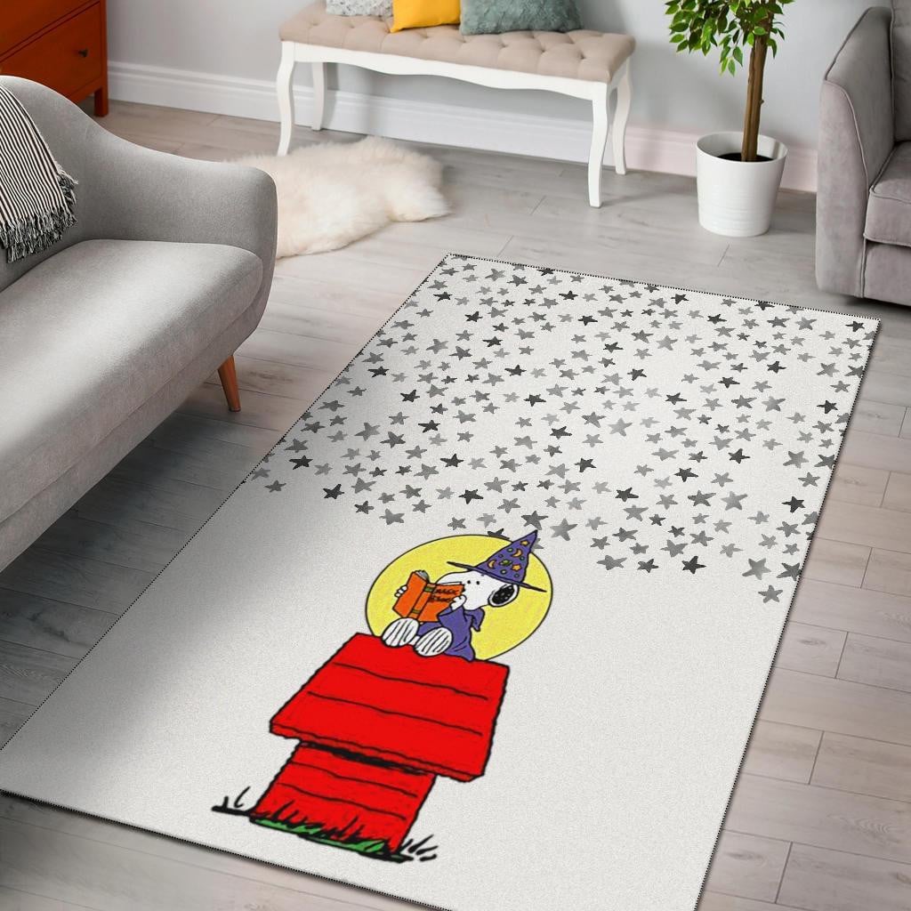 Snoopy Peanuts Rug 12, Gift For Fan Rug Home Decor Floor Decor