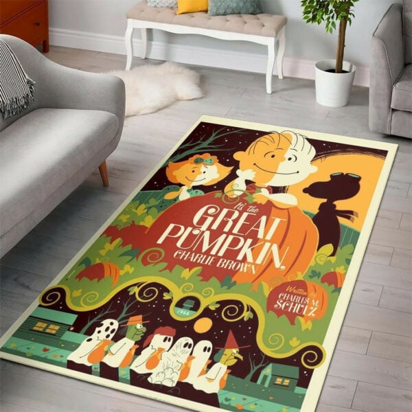 Snoopy Peanuts Rug 60, Gift For Fan Rug Home Decor Floor Decor 1504