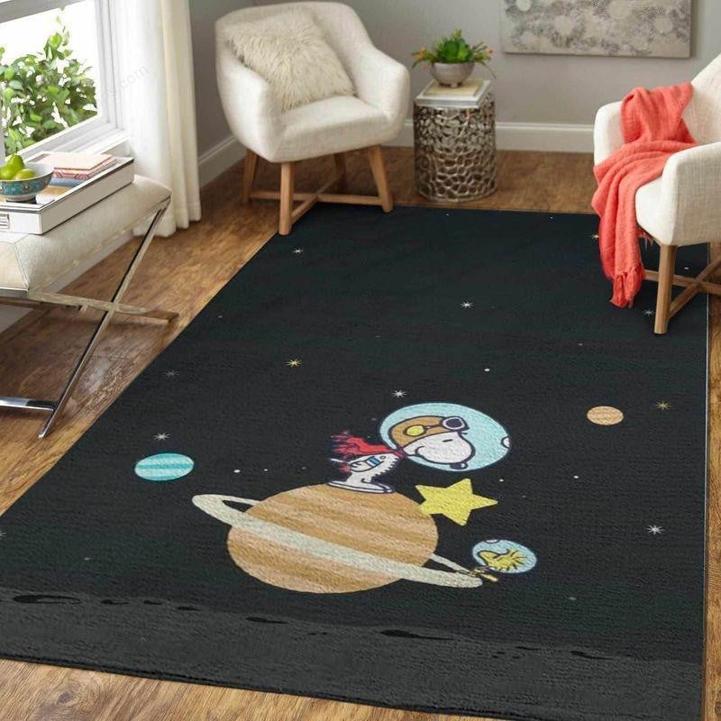 Snoopy 6 Area Rug Living Room Rug Home Decor Floor Decor