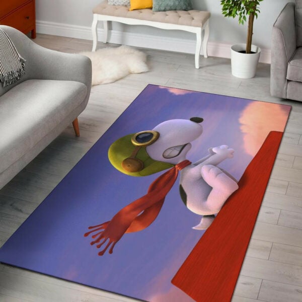 Snoopy Peanuts Rug 25, Gift For Fan Rug Home Decor Floor Decor 135