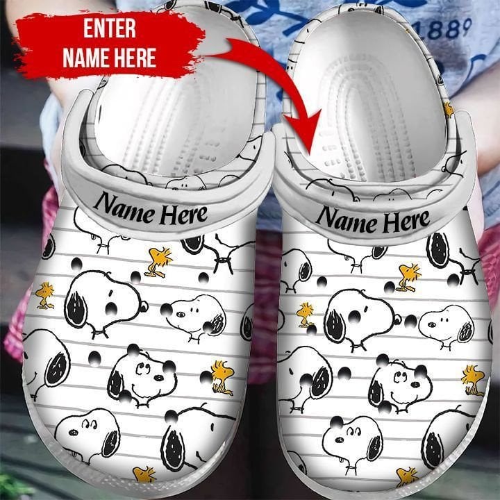Snoopy Father'S Day Crocs Crocband Clog Comfortable Water Shoes
