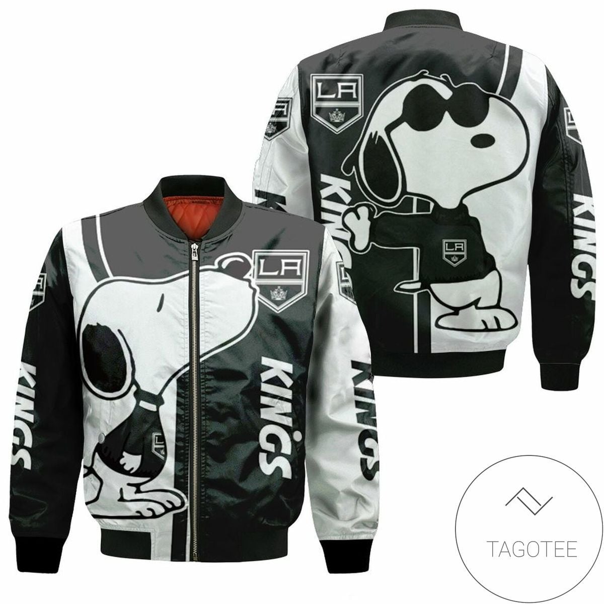 NHL Los Angeles Kings Snoopy Lover Bomber Jacket