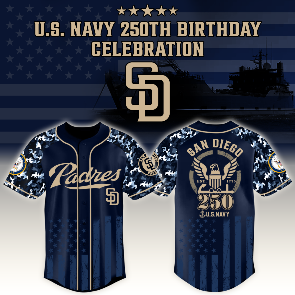 San Diego Padres x US Navy 250th Birthday Edition 
