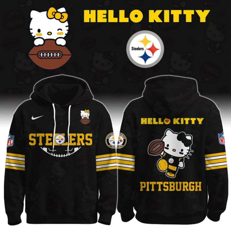 PIT Steelers Special Hello Kitty Limited Edition Hoodie