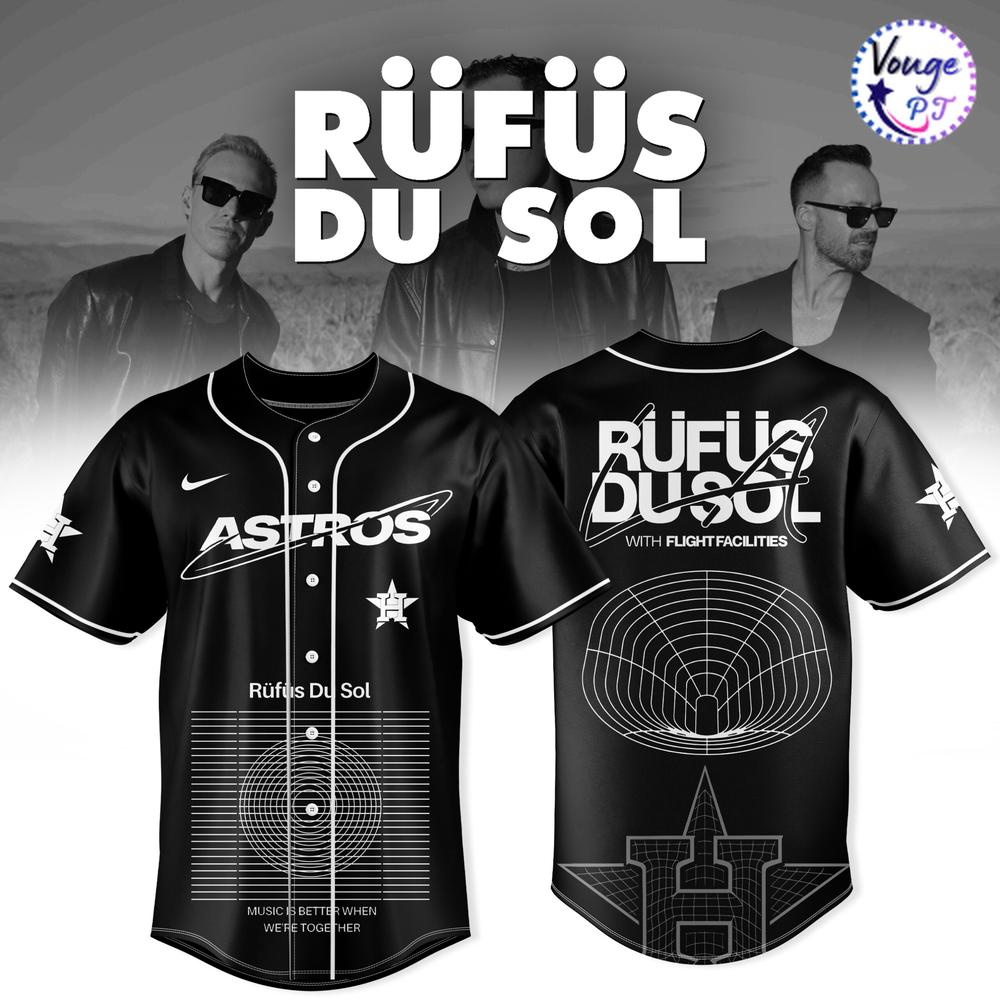 Houston Astros x Rüfüs Du Sol 2026 Baseball Jersey 
