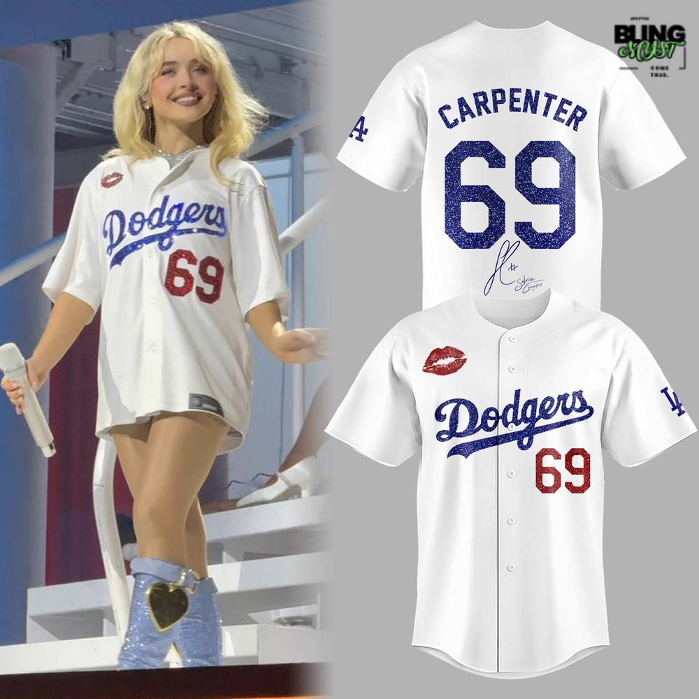Los Angeles Dodgers x Carpenter Short n' Sweet Tour Limited Edition Baseball Jersey