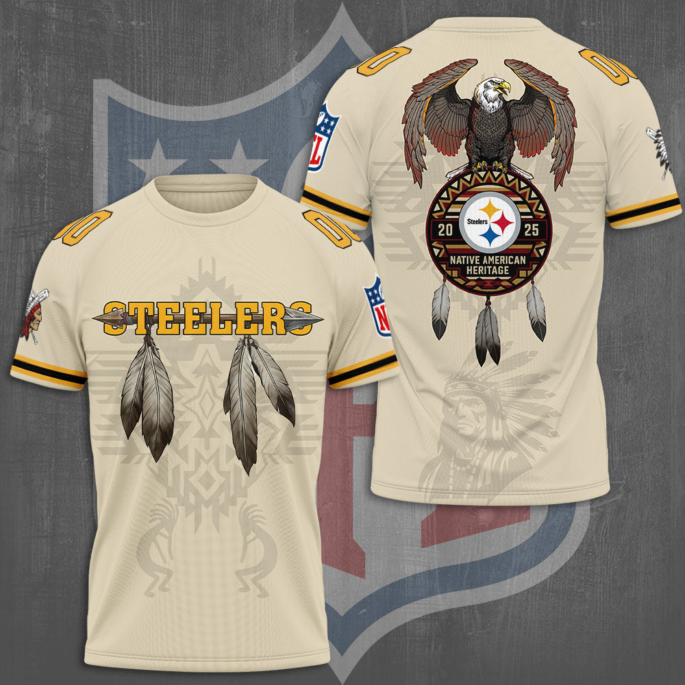 Pittsburgh Steelers x Native American Heritage 3D Apparel 