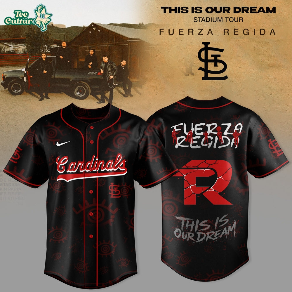 St. Louis Cardinals x Fuerza Regida – This Is Our Dream Stadium Tour 2026 Jersey Collection