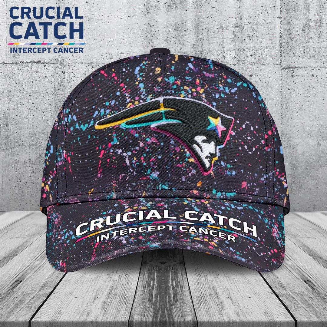 New England Patriots Crucial Catch 2025 Classic Cap 